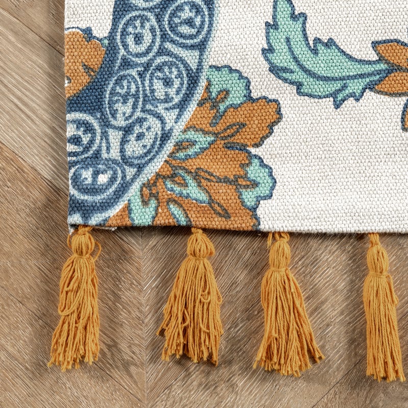 Nuloom Thomas Paul Octopus Tasseled Area Rug - 2'8" x 12' Runner