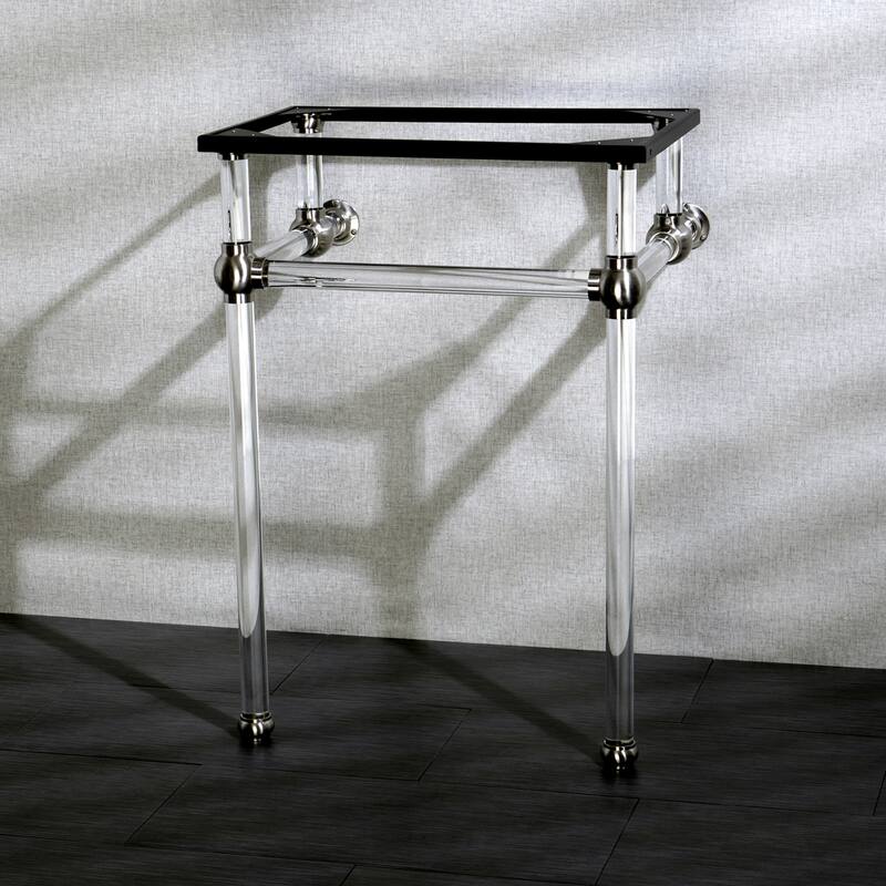 Kingston Brass Templeton Acrylic Console Sink Legs