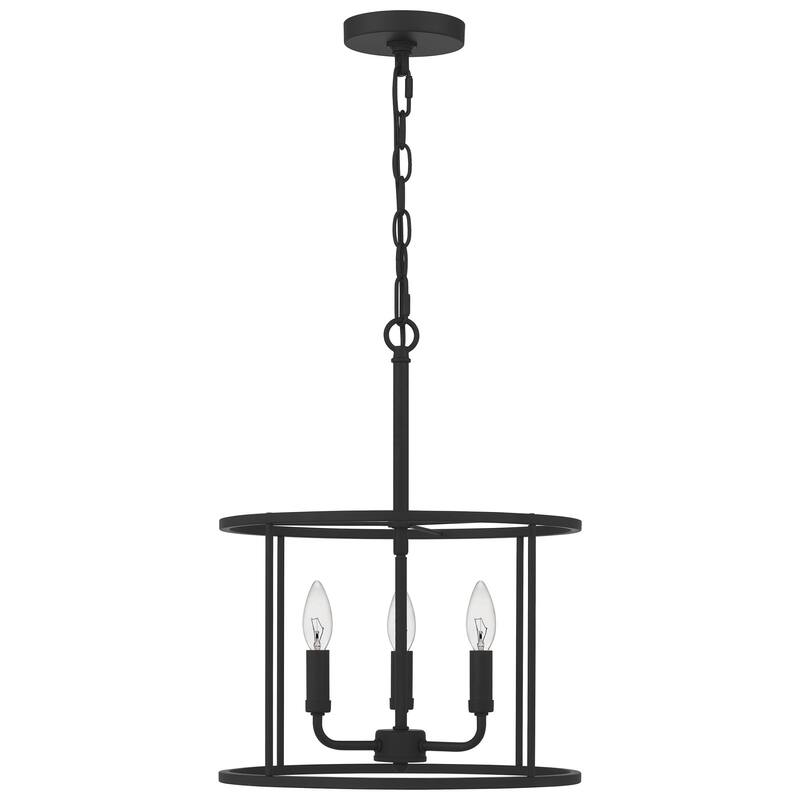 Bellevue Della 3 Light 14" Wide Taper Candle Pendant