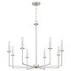 preview thumbnail 1 of 5, Prescott Eight Light Chandelier