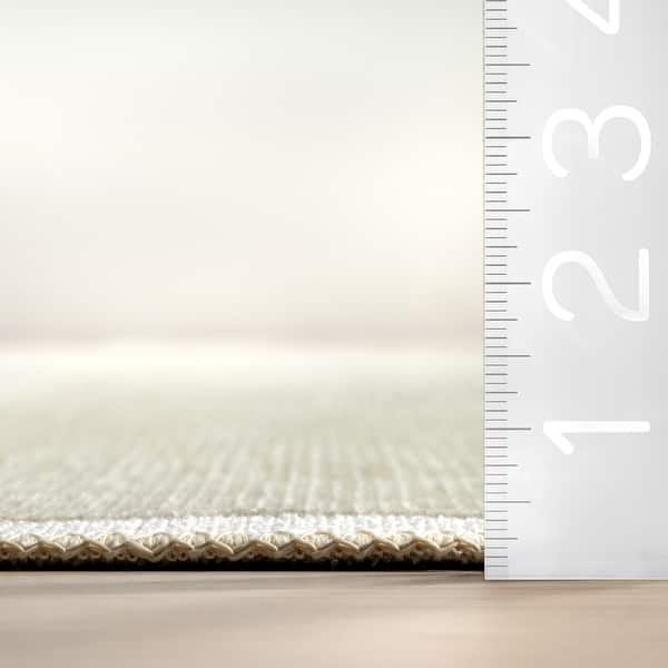 dimension image slide 1 of 2, Nuloom Murphy SuperiorWash Machine Washable Reversible Area Rug