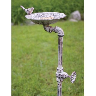 Shop Garden Stake Bird Feeder Free Shipping Today Overstock