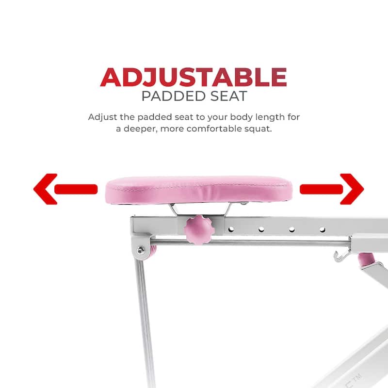 Sunny SMART Pink Row-N-Ride® Squat Assit - P2100 - N/A