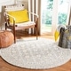 preview thumbnail 3 of 51, SAFAVIEH Handmade Micro-Loop Togzhan Wool Rug 5' Round - Charcoal/Ivory - Round