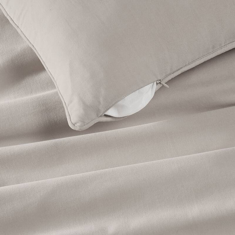 Brooklyn Loom Matte Cotton Velvet Decorative Pillow