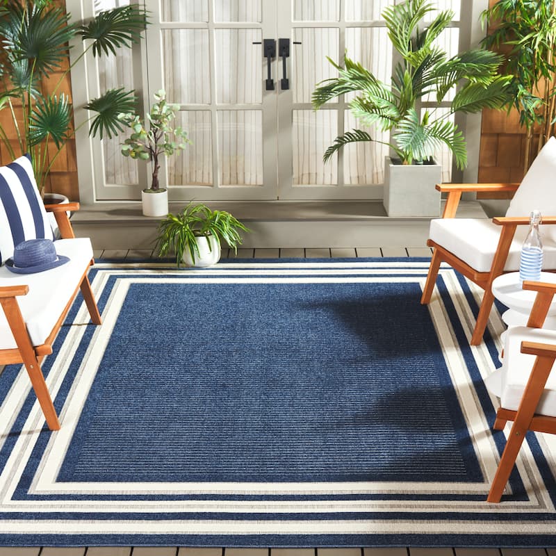 SAFAVIEH Cabana Pratima Indoor/Outdoor Waterproof Patio Backyard Rug