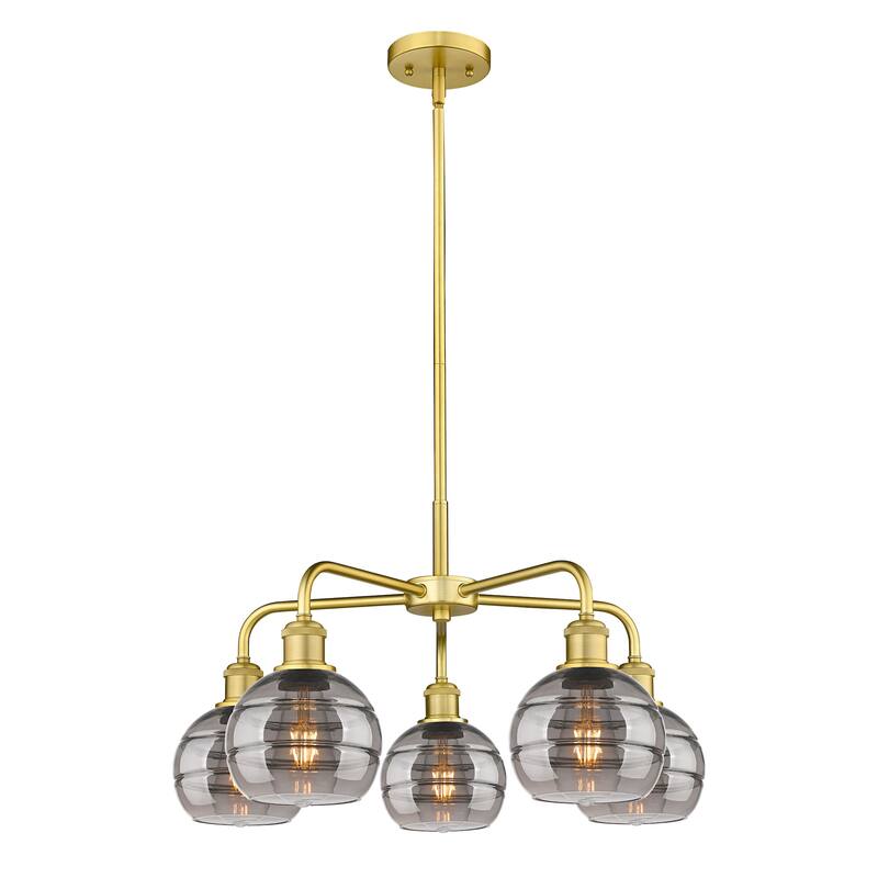 Innovations Lighting 516-5CR-14-24 Rochester Chandelier Rochester 5