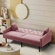 preview thumbnail 43 of 54, BSHTI 73" Convertible Velvet Futon Sofa Bed