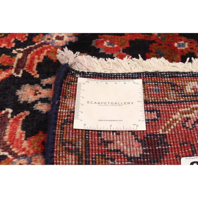 ECARPETGALLERY Hand-knotted Andelz Navy Wool Rug - 3'5 x 4'11
