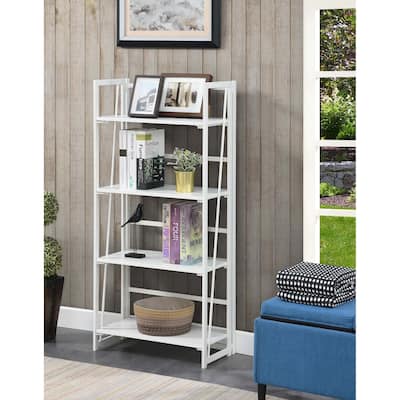 Porch & Den Demi Folding 4 Tier Bookshelf