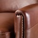 preview thumbnail 43 of 96, Gladis Modern Retro Genuine Leather Recliner with Nailhead Trim Set of 2 by HULALA HOME