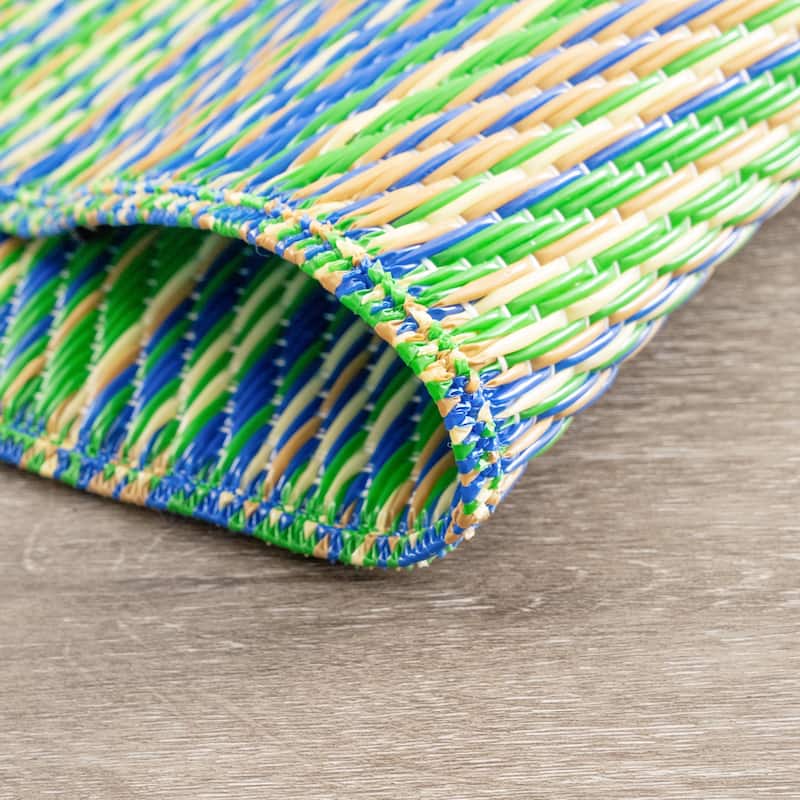 Sundown Beach Stripe Indoor/Outdoor Area Rug