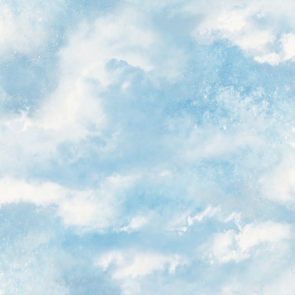 light blue vinyl wallpaper