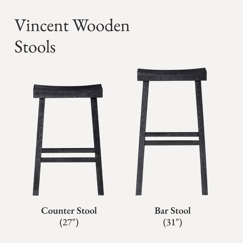 Maven Lane 31" Vincent Bar Height Kitchen Stool