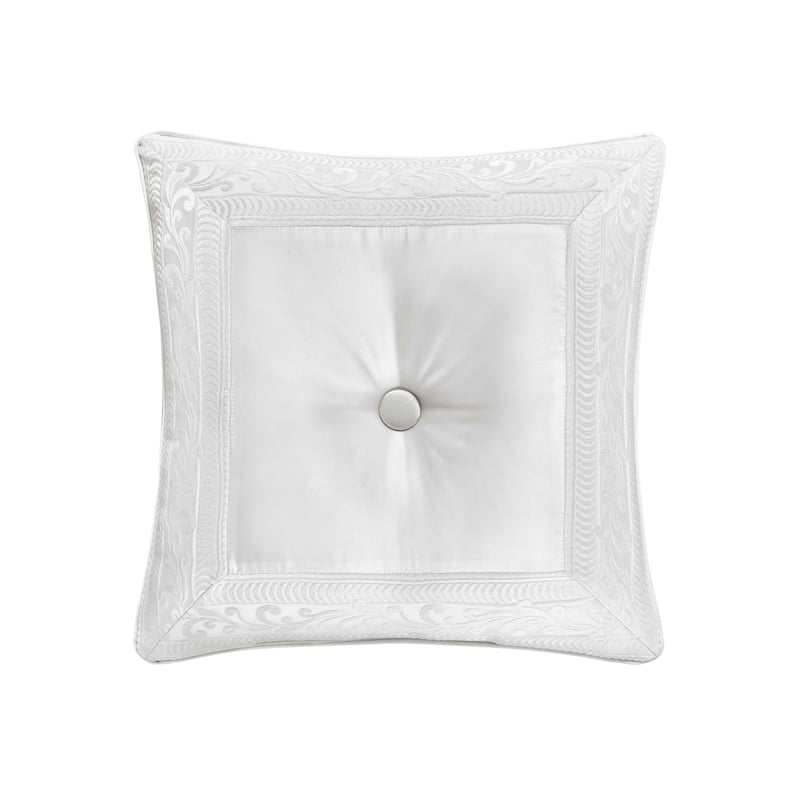 J. Queen New York Bianco 20" Decorative Throw Pillow