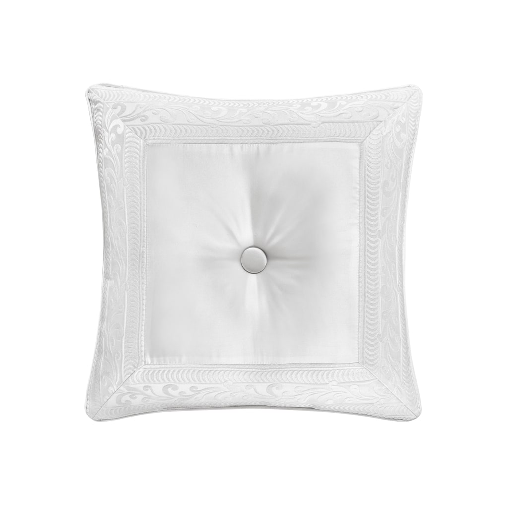 J. Queen New York Bianco 20" Decorative Throw Pillow