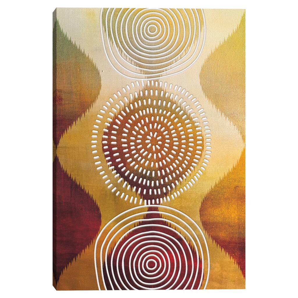 Sleek Tribal by Nikki Chu Canvas Art Print