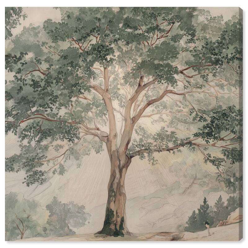 Emanating Branches I Canvas by Art Remedy, Gallery Wrapped - 16" x 16"