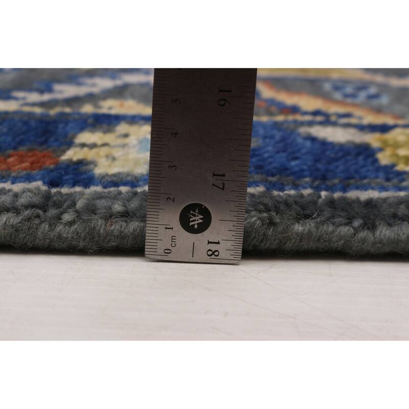 ECARPETGALLERY Hand-knotted Jules Serapi Grey Wool Rug - 8'11 x 12'1