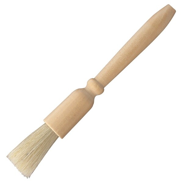 HIC Coffee Bean Grinder Cleaning Brush - Natural Bristles with Wooden Handle. Opens flyout.