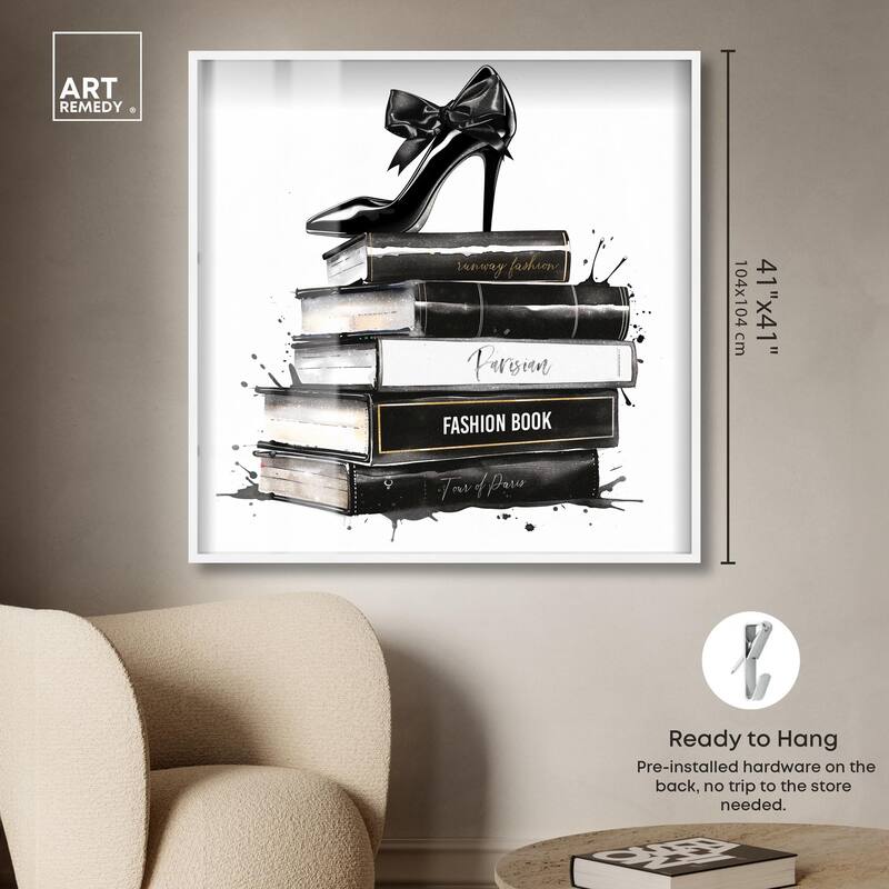 Classic Book Stack Shadowbox by Art Remedy