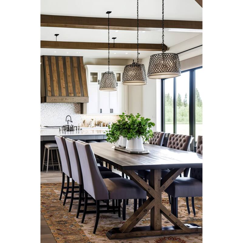 ECARPETGALLERY Hand-knotted Jules Serapi Beige, Ivory Wool Rug - 10'0 x 14'1