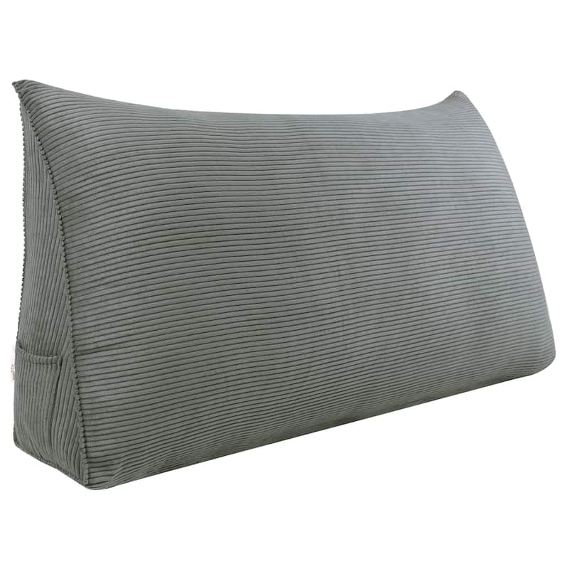 Bed Rest Reading Wedge Pillow for TV Watching Daybed Headboard Cushion