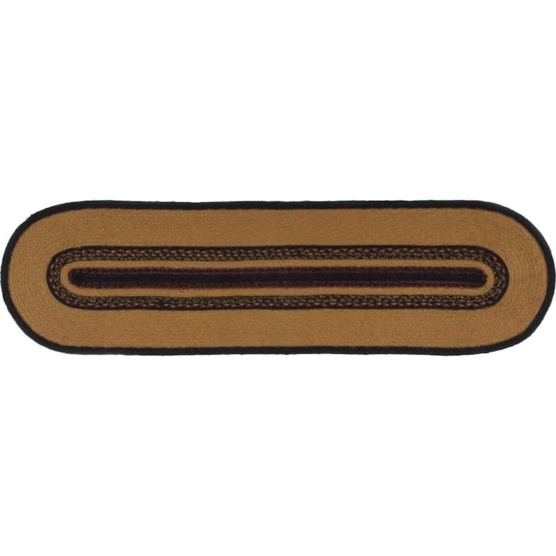 Heritage Farms Star Jute Oval Runner