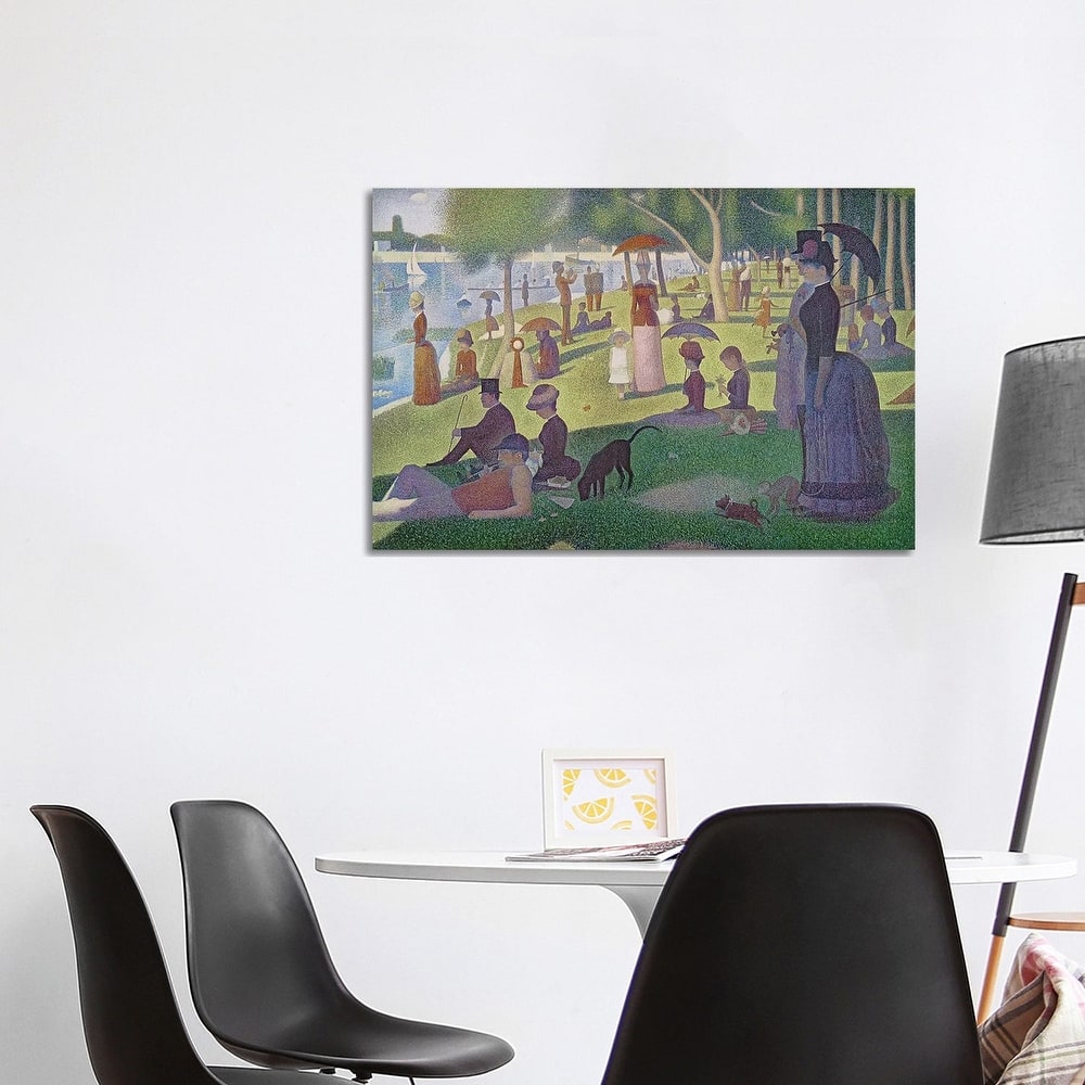 iCanvas "Sunday Afternoon on the Island of La Grande Jatte, 1884-86 " by Georges Seurat Canvas Print