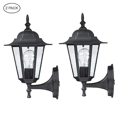 15" in Outdoor Post Light Kits Lantern(1 or 2 Pack could be chosen)