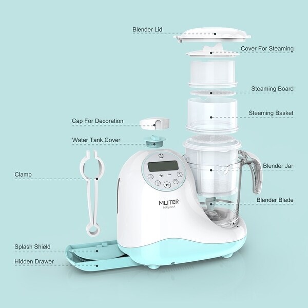 Mliter all in one baby food maker 2025