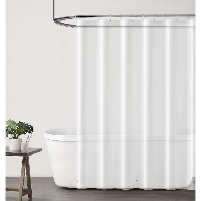 Truly Calm Grommeted 70x72 Shower Liner - Clear