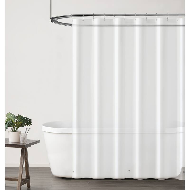 Truly Calm Heavyweight Grommeted PEVA 70x72 Clear Shower Liner - Clear - Liner Only