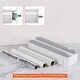 preview thumbnail 6 of 5, 3 In 1 Plastic Wrap Dispenser With Cutter And Magnetic Bottom Gray