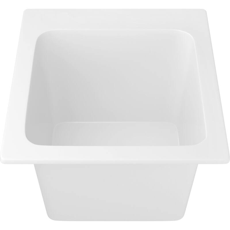 PROFLO PFLT1720D 20" Drop In Single Basin SMC Laundry Sink