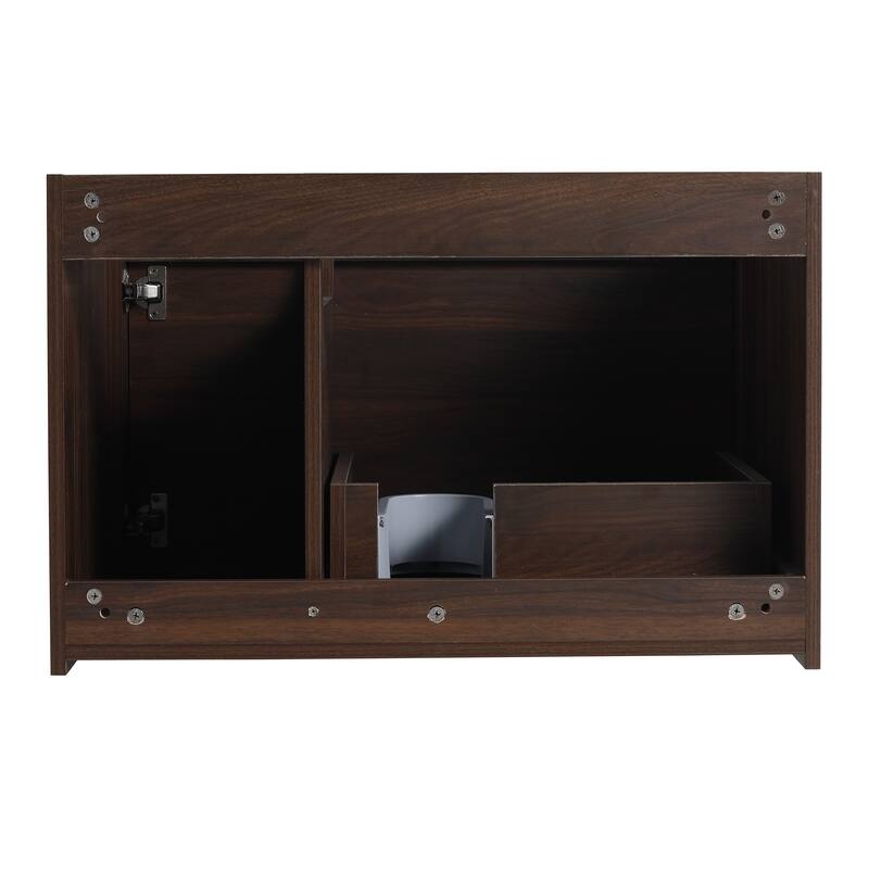 Beingnext 24"/30"/48" Bathroom Vanity with Sink, Floating Bathroom Vanity With Soft Close Door