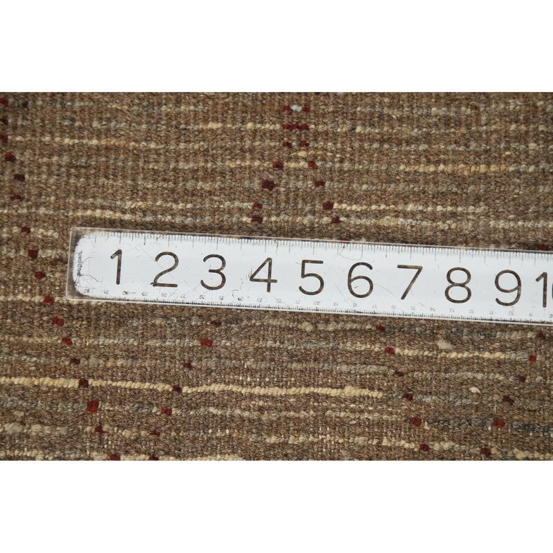 Trellis Geometric Moroccan Oriental Rug Hand-Knotted Wool Carpet - 5'0" x 6'7"