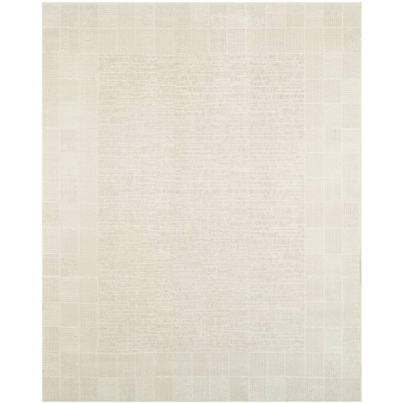 Nourison Nordic Indoor only Geometric Area Rug - 8' x 10' - Ivory - Rectangle