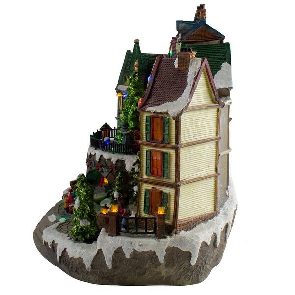 Shop 17 Led Lighted European Village Winter Christmas Scene With