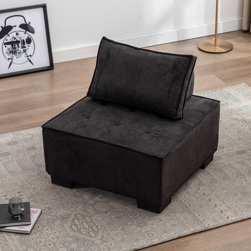 Modern Upholstered Living Room Chairs Set of 2