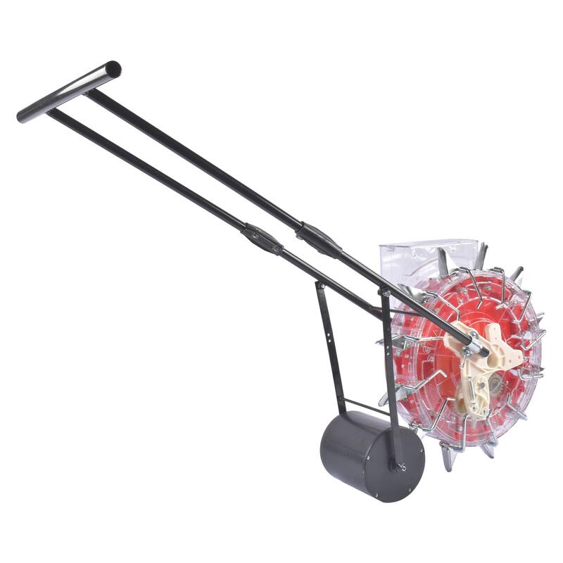 Manual Hand-Push Garden Seeder Roller Seeder for Corn Soybean Peanut Cotton Precise Planting