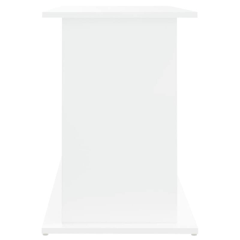 vidaXL Aquarium Stand White Engineered wood 39.8 in x 16.1 in x 22.8 in - 16.1 x 39.8 x 22.8