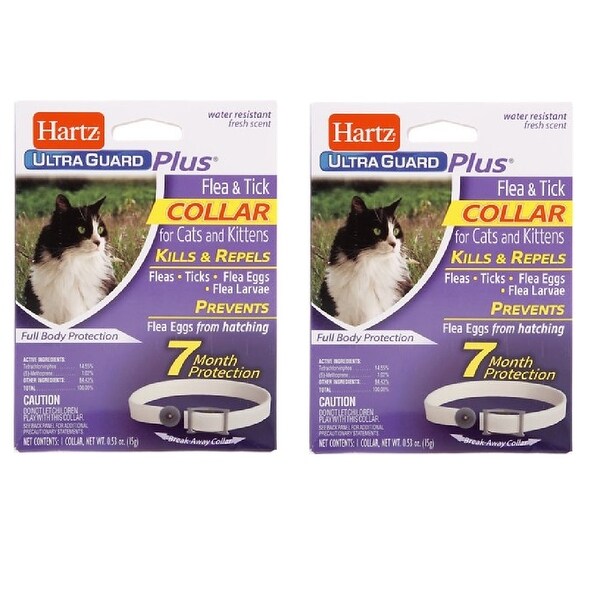 purple flea collar