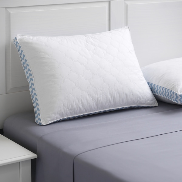 Gusseted quilted pillow online