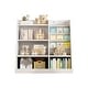 preview thumbnail 12 of 43, Toy Storage Organizer Cabinet Kids Bookshelf Children Bookcase Toddler Baby Sling Book Rack Shelf