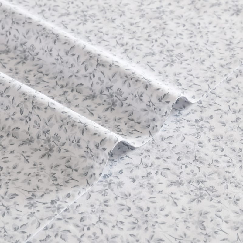Laura Ashley Soft & Silky Sateen Printed Cotton Sheet Set