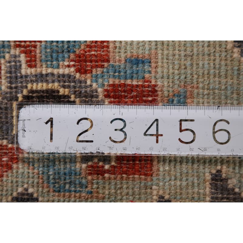 Hand Knotted Oriental 100% Wool Carpet Transitional All-Over Greys & Charcoal Oushak Area Rug - 10' 0'' X 8' 3''