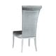 preview thumbnail 13 of 14, Somette Contemporary Tall Roll Back Side Chair, Set of 2 - N/A
