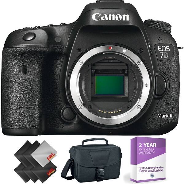 Shop Canon Eos 7d Mark Ii Dslr Camera Body Only 2 Year Warranty Overstock 25657295