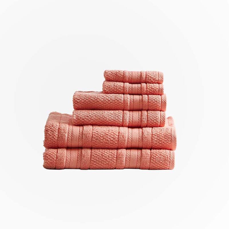Super Soft Cotton Bath Towel 6 Piece Set